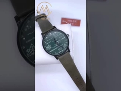 Kids Custom Leather Strap Watch Waterproof Wrist Watch For Teenager