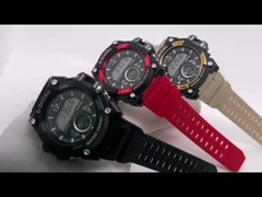 Men′s Outdoor Sports Watch Luminous Alarm Electronic Watch Camouflage Digital Watch