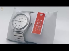 Fashion Dopamine Calendar Luxury Stainless Steel Wrist Watch For Men And Women