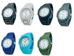 Unisex Kids Wrist Watch with Resin Rubber Case Material and Water Resistance up to 30 Meters