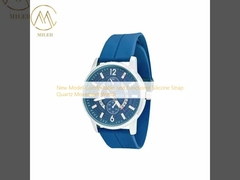 ML-1122New Model Comfortable and Functional Silicone Strap Quartz Movement Watch