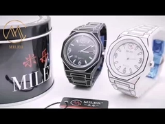 7 Colors Stainless Steel Strap Watch Waterproof 30ATM Waterproof Model Designation